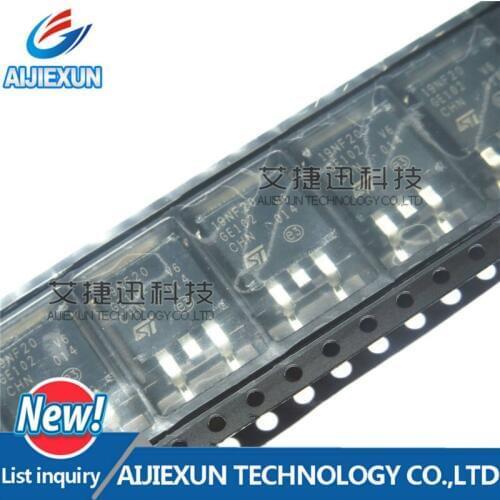 20PCS STB19NF20 19NF20 TO263 N-channel 200V - 0.15 - 15A - TO-220 - D2PAK - TO-220FP MESH OVERLAY Power MOSFET New and original