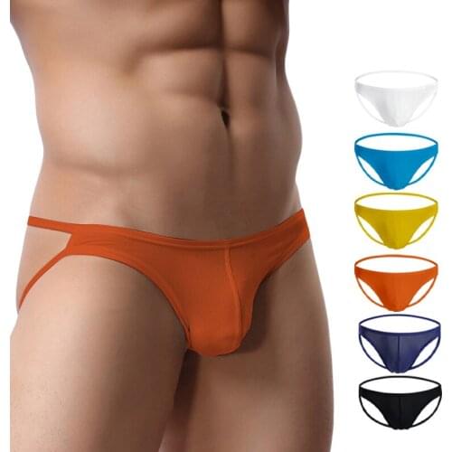 2021 New Sexy Thongs Mesh Low Waist Mens Thong Man Slips Gay Underwear Jockstrap Sissy Lingerie Men Bikini G Strings Cueca Tanga