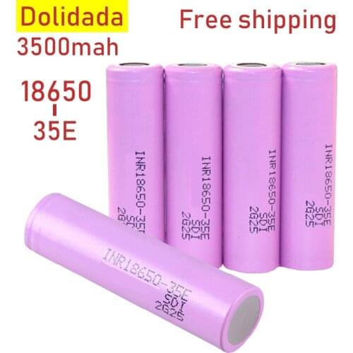 NEW 18650 3500mAh Battery 3.7V 35E INR18650 Rechargeable Li-ion Battery for Camera Troch Power Tool Electric Drill Battria