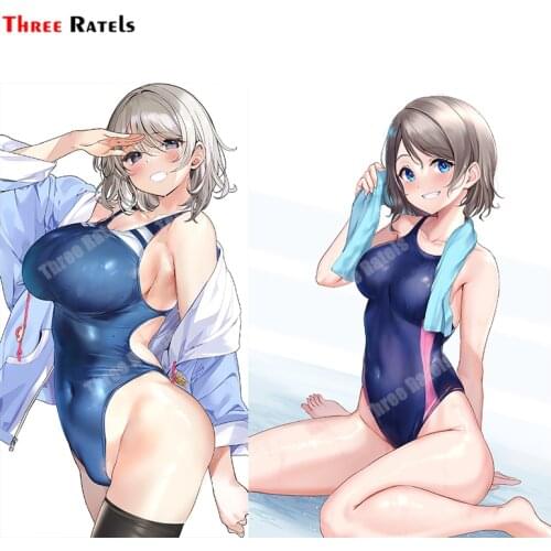 Three Ratels B704 Watanabe You Love Live Stickers For Volvo Car Accessory Auto Decals Vinyl Material Waterproof Protected Film