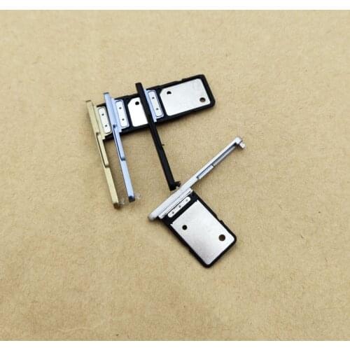 For Sony Xperia XA2 Ultra C8 H4233 H3213 Single SIM Card Holder Reader Sim Tray Slot With Cover Replacement Parts