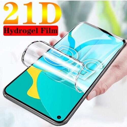 21D Hydrogel Film For Meizu 17 Pro Note M5 M6 Note M6s Protective TPU Screen Protector For Meizu 15 16X Plus Note 9 X8 Not Glass