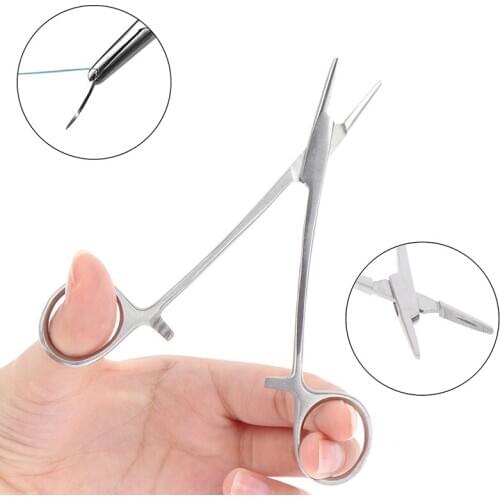 Needle Clamp Suture Needle Holder Forceps For Livestock Farm Animal Veterinary Instruments Farm Tools 12 CM