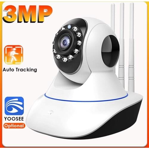 Yoosee Option Mini IP Camera WiFi 3MP Home Security Camera Indoor Baby Monitor CCTV Camera Two Way Audio Surveillance Monitor