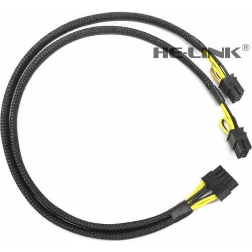 10pin to 8+8pin Power Adapter Cable for HP ProLiant DL980 G7 and GPU 50cm