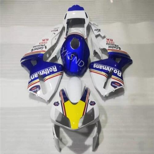 Blue white black yellow Motorcycle Fairing kit fit for Honda CBR600RR F5 03 04 CBR 600RR CBR 600 RR 2003 2004 ABS Fairing set