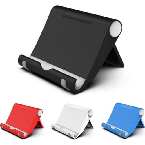 Phone Holder Desk Stand Portable For Mobile Phone Tripod For iPhone Xsmax Huawei P30 Xiaomi Mi 9 Plastic Foldable Desk Holder