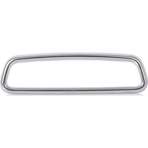 NEW-Chrome Interior Rear View Mirror Cover Trim Mouldings for Volvo XC60 V60 S40 S60 2009-2015