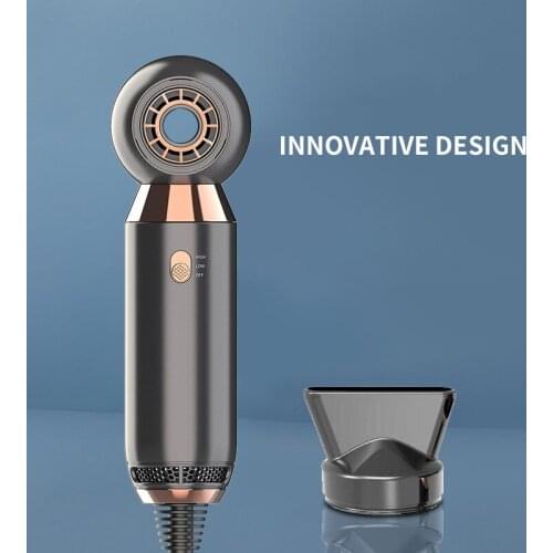Professional New Convenient Leafless Hair Dryer Mini Hammer Household Hair Dryer Negative Ion Hair Care