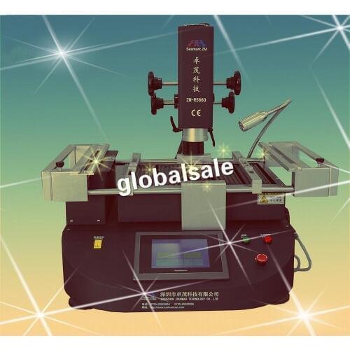ZM-R5860 Hot sale bga vga repair machine for laptop motherboard 3 independent heating Infrared BGA Rework Station