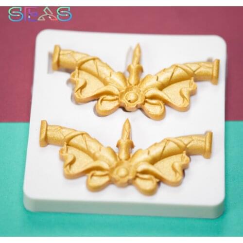 Bow-knot Silicone Mold Decorate HandworkBaking Molds Silicone Molds Desserts Tools Fondant Molds Colorful Soft Dessert