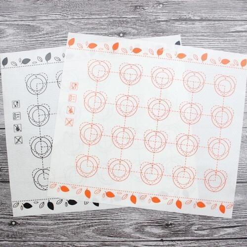 Silicone Baking Mat Fondant Bakeware Macaron Oven Baking Tools For Cakes Pastry Tools Sheet Dough Roll Mats Pad 40X30CM/29X26CM