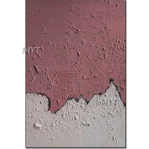 Modern Abstract Textured Canvas Art High Quality Palette Knife Handmade Oil Painting Colorful Design Cheap Wall Art On Canvas