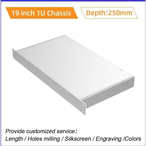 19Inch Amplifier Chassis Manufacture Computer Case Aluminium Electrical Case Wholesales Price C01A