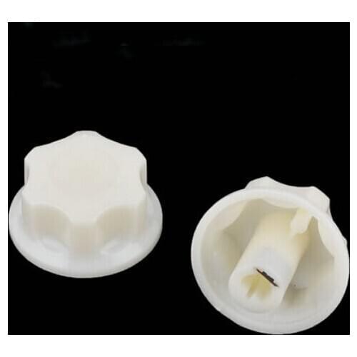 5 Pieces 38mm Hexangular Spare Parts Water Heater Knobs 8mm Hole