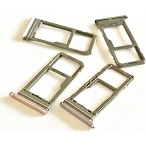 50PCS For Samsung Galaxy S8 G950 S8 Plus G955 SIM Card Tray Sim Card Holder Slot Single Dual Version