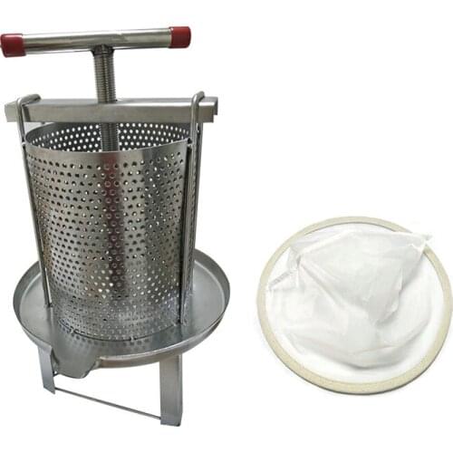 304# Stainless Steel Household Manual Honey Press Wax Press Beekeeping Tool