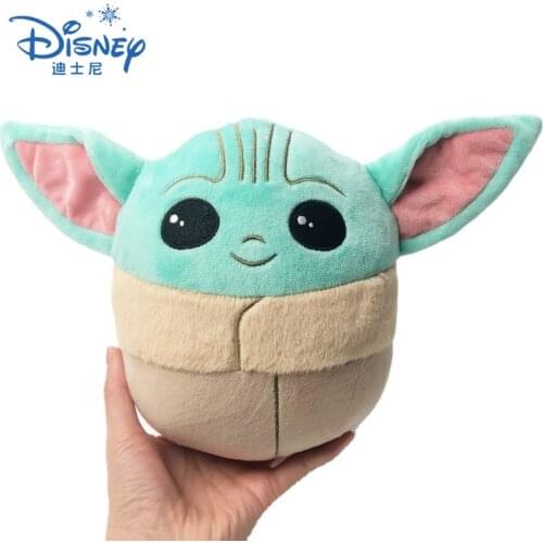 Disney Star Wars 13CM Baby Yoda Plush Toy Cartoon Mandalorian Pillow Stuffed Doll Kawaii Plush Dolls Toys Kid Birthday Girl Gift