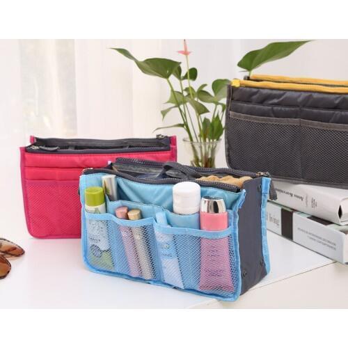 Makeup Bag Organizer Insert Bag Handbag Organizer Insert Multi-functional Travel Cosmetic Bag Girl Toiletry Storage Bags