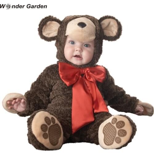 Wonder Garden Infant Toddlers Baby Raccoon Halloween Christmas Purim Holiday Cosplay Costume Dress up Party