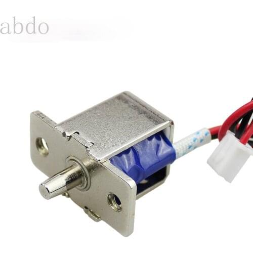 Small electromagnet lock DC12V0.5A electric bolt lock Concealed electronic door lock Access control small electric lock