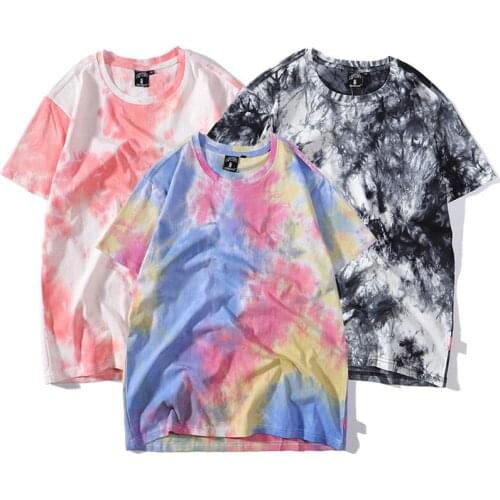 2020 Summer New Mens and Womens Top Loose Short Sleeve T-shirt Hip Hop Casual Couple Half Sleeve Q6353