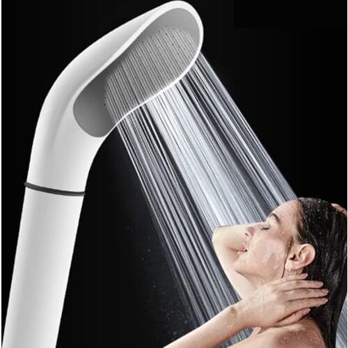 High Pressure Bathroom Shower Head Home Bathroom Gym Shower Room Booster Rainfall Shower Water Saving Filter Spray Nozzle