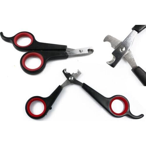 Scissors Pet Clippers Claw Nail Scissors Stainless Steel Plastic Dog Nail Grinder Pet Nail Clippers Grooming Trimmer
