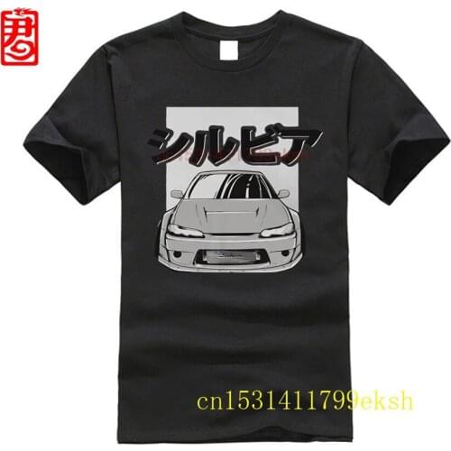 PHIKING 2020 New Cool Short Sleeve Hot Sale 100% cotton Men T Shirt Silvia S15 T-Shirt - Rocket Bunny S14, Skyline, Gtr Tee