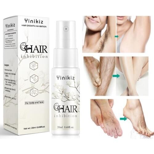 20/30ml Hair Growth Removal Sprays Hair Inhibits Growth Beard Bikini Intimate Inhibitor Hair Painless Whole Body Non-Irritating