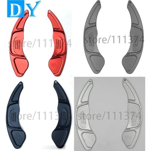 NULLA Aluminum Alloy Steering Wheel Shift Paddle Extension Shifters Replacement For VW GOLF 7 Golf7 2015 GTI R MK7 Scirocco
