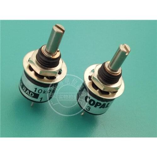 [VK] Used Japanese obstetric treasure COPAL JC10 10K conductive plastic potentiometer switch