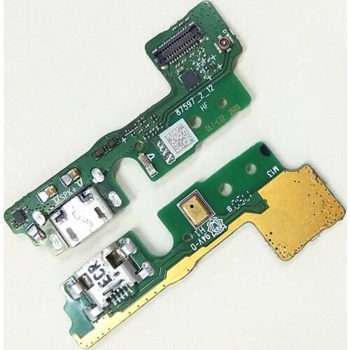 5PCS/Lot Original USB Charging Dock Connector Charger Board Flex Cable with Microphone for Huawei Honor Play 6A