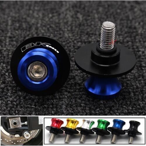 Motorcycle Accessories CNC Aluminum M8 Swingarm Spools Slider Stand Screw For Suzuki B-KING BKING 2008 09 10 2011