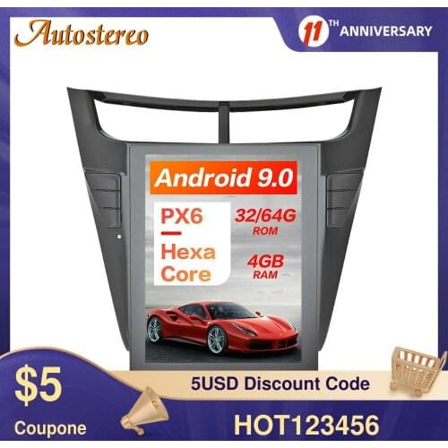 For Chevrolet Sail3 Sonic 2015-2019 Android 9.0 128G Car Multimedia Player GPS Navigation Car Head Unit Auto Radio Tape Recorder