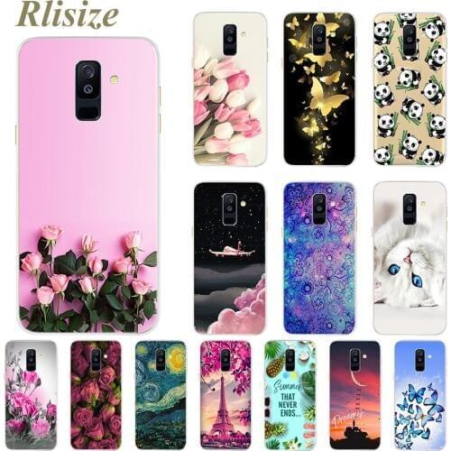Phone Case for Samsung Galaxy A6 Plus 2018 A605 A605F Full Protection Phone Cases for Samsung A 6 2018 A6 Plus Back Cover Bumper