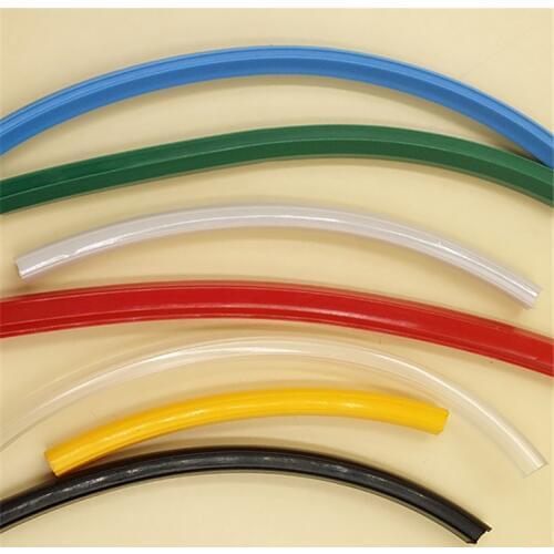 Black/white/blue 20 series 6mm flat seal for 2020 3030 aluminum profile soft Slot Cover/Holder CNC C-Beam machine
