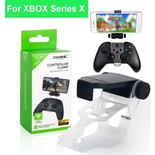 For X-Series S/X Controller Clip Handle Bracket Gamepad Holder Phone Clip Stand For Microsoft Xbox Series S/X Game Accessories