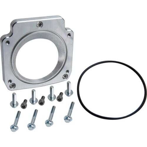 Throttle Body Adapter Assembly for 4 Bolt Intake to 3 Bolt LS Engine