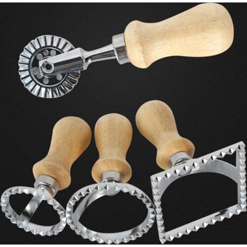 Roasting Tool 3D Biscuit Mould Cute Cartoon Hand-Cutting Machine Embossed Dumpling Embossing Machine Roller Curved Cookie Mold