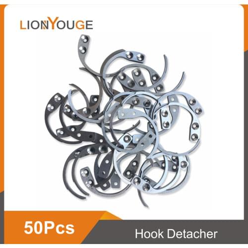 Hot Detacher Hook Key Detacher Security Tag Remover Used For EAS Hard Tag Handheld Convenience Portable Mini One 50pcs/lot