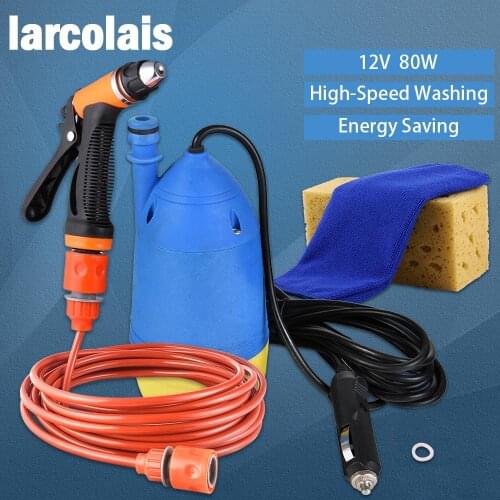 Multi Functional High Pressure Self-priming Electric Water Auto Car Washer Wash Machine Pump Spray Gun Cleaning 12V