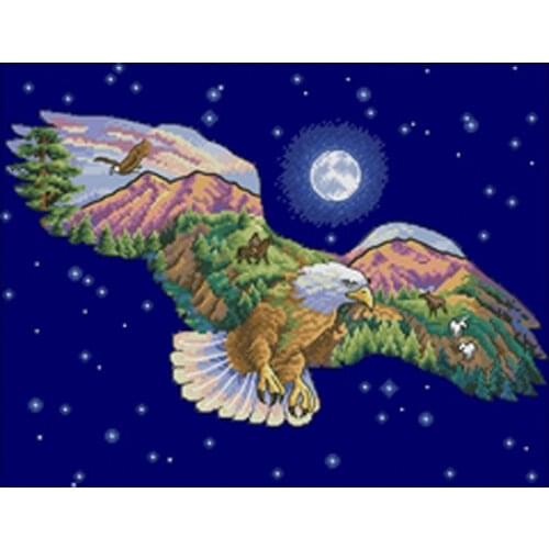 Beauty of nature patterns counted 11CT 14CT Cross Stitch Set DIY Cross-stitch Kits Embroidery Needlework Home Decor