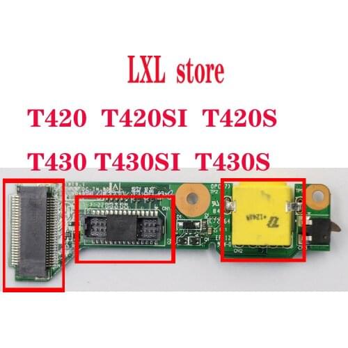 NEW 55.4QZ04 001G 55.4KF04 001G for lenovo ThinkPad T420,T430 ,T420S,T430S laptop Sub Card DC-in,DC board FRU 04W3997 04W1699