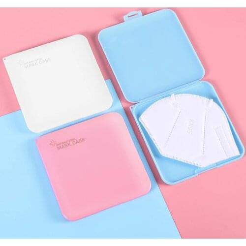 Disposable Mase Case Portable Mask Storage Case mask holder Save mask box Face Mask Container Mask Organizer Box Surgical Mask