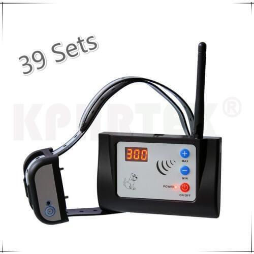 New Arrival Rechargeable Wireless Electronic Pet Dog Fence System With 1 Receiver Dog Training Collar 39 pieces