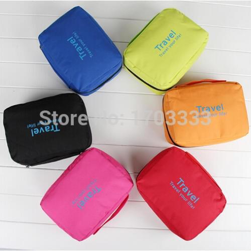 Portable Cosmetic bags outdoor hanging wash bag travel storage cosmetic sorting bags Waterproof Travel Wash gargle Bag Free Ship