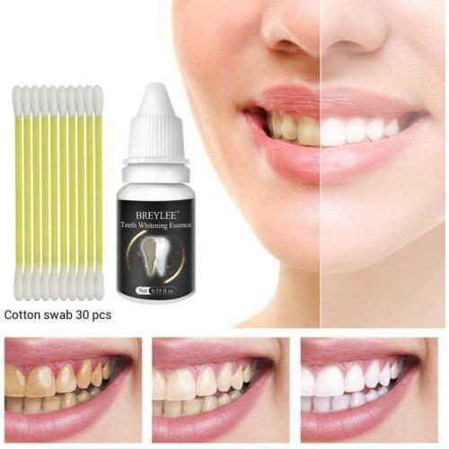 LANBENA Teeth Whitening Essence Powder Remove Plaque Stains Oral Hygiene Cleaning Serum Tooth Bleaching Dental Tools 35ml/bottle