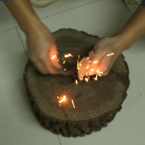 Camping Flint Fire Starter Steel Striker Kit Primitive Starter BBQ Camping Fire Starter Lighter Survival Outdoor Tools