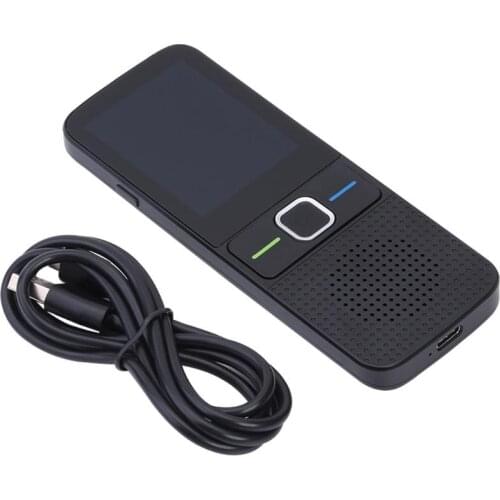 T10 Portable Multi Languages Offline Voice Translator, 2.4 inch Screen Real Time Instant Two-Way 137 Languages Translation